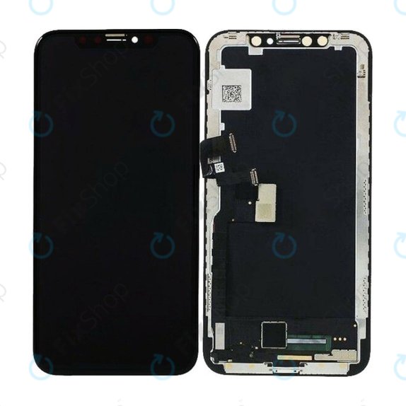 Écran In-Cell pour iPhone XS Max, Tactile avec cadre, FixPremium