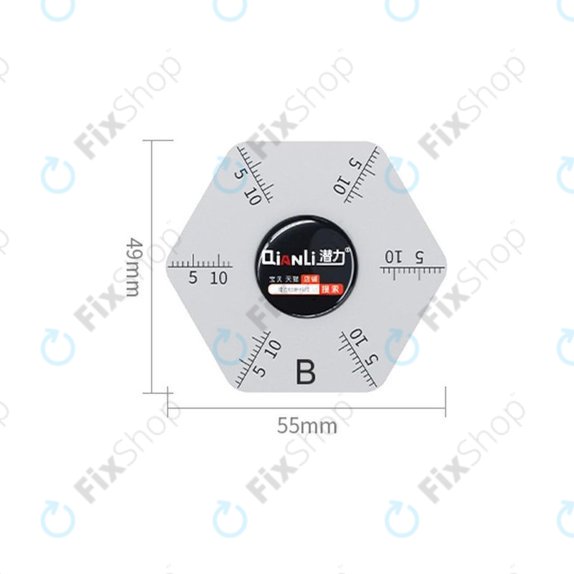 QianLi ToolPlus Hexagon - Outil de levier en métal