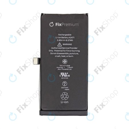 Batterie pour iPhone 12 Mini, 2227mAh, DIAGNOSTIC