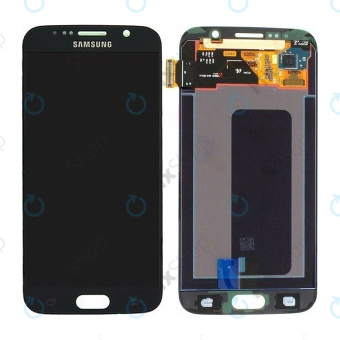 Samsung Galaxy S6 G920F - Écran LCD + Écran Tactile (Saphir Noir) - GH97-17260A Genuine Service Pack