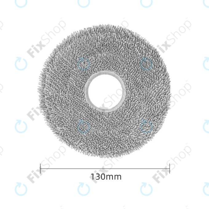 Chiffon de vadrouille, 2 pièces, Lavable pour Roborock Saros 10R