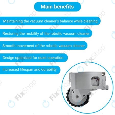 Xiaomi Mijia 1S - Roue avec moteur (gauche) (Blanc)