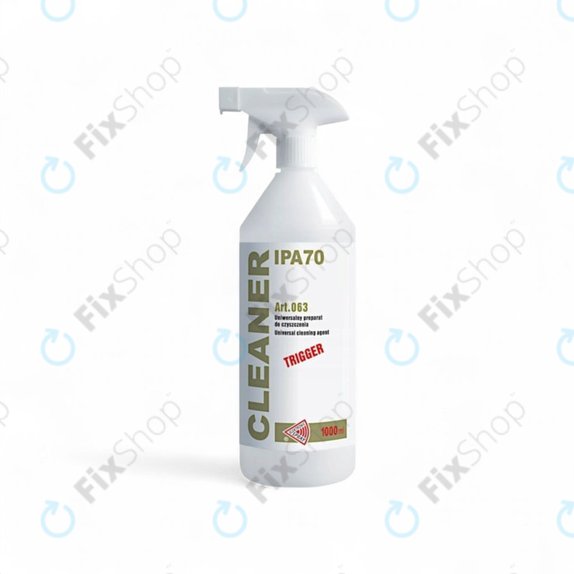 Isopropanol 70%, 1000 ml, avec pulvérisateur, Cleanser IPA