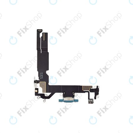 Apple iPhone 16 - Connecteur de charge + Câble flexible (Teal)