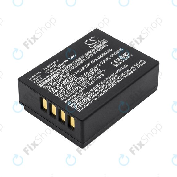 Batterie pour Fujifilm FinePix, 1020mAh, Li-Ion, 7.4V, NP-W126, NP-W126S, HQ