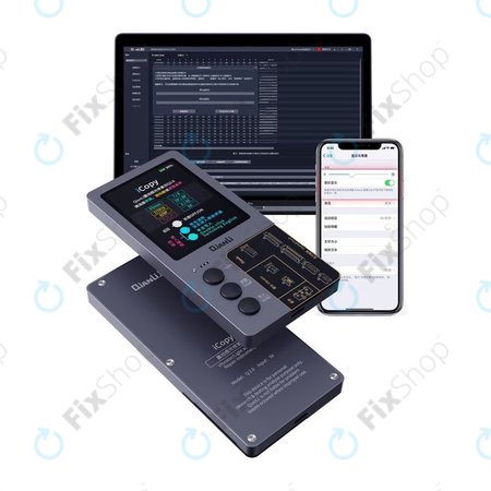 QianLi iCopy Plus 2.2 - True Tone, capteur de lumière, programmeur de vibrations et testeur de batterie (iPhone 7 - 11 Pro Max)