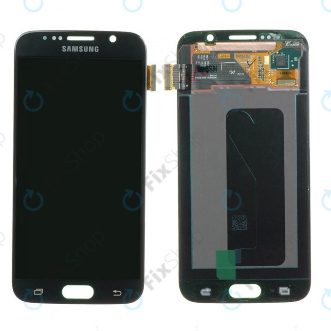 Samsung Galaxy S6 G920F - Écran LCD + Écran Tactile (Saphir Noir) - GH97-17260A Genuine Service Pack