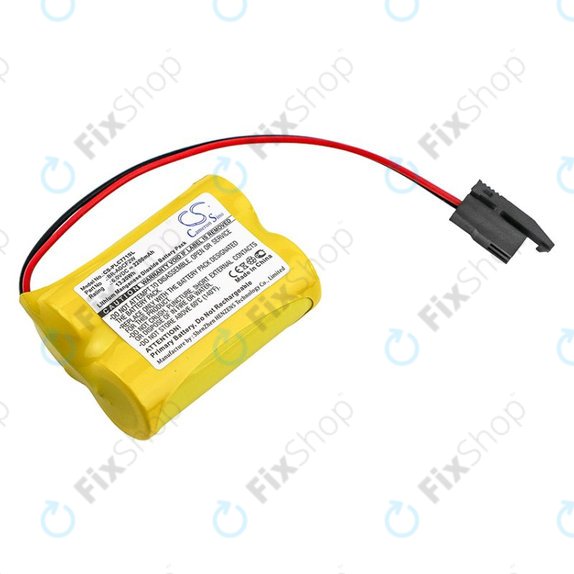 Batterie pour GE A06b-6093-K001, 2200mAh, Li-MnO2, 6V, BR-AGCF2W, HQ
