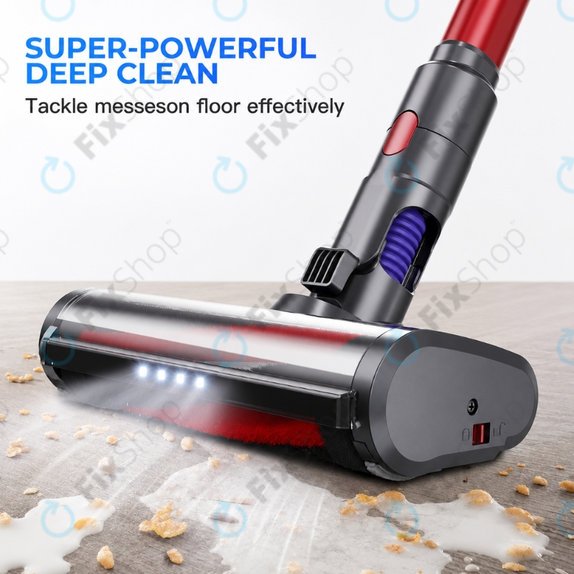 Dyson V-series, Outsize - Tete de nettoyage a rouleau souple avec lumiere LED