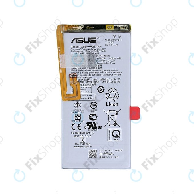 Asus ROG Phone 3 ZS661KS - Batterie C11P1903 5800mAh - 0B200-03720100 Genuine Service Pack