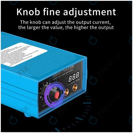 Docreate HPSW 5000W - Kit de bricolage pour mini machine à souder par points (4000mAh)