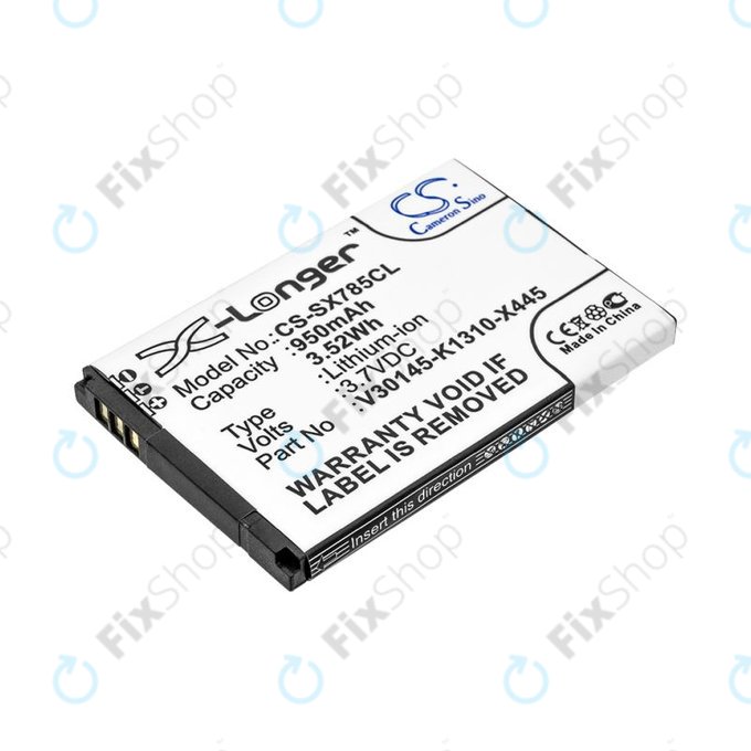 Batterie pour Siemens Gigaset, Openstage, SL, 950mAh, Li-Ion, 3.7V, V30145-K1310-X445, HQ