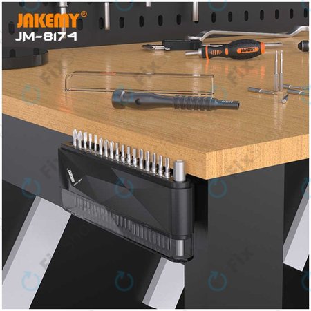 Jakemy JM-8174 - Kit d'outils de tournevis de réparation de bricolage professionnel 45 en 1