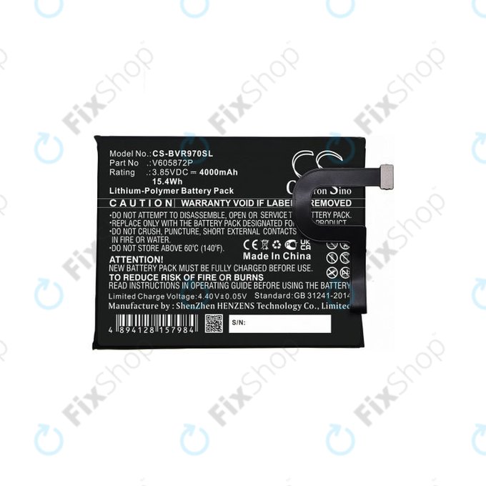 iGet Blackview BV9700 - Batterie V605872P 4000mAh HQ