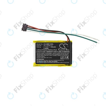 Garmin 3LA037240, Edge 130 - Batterie 361-00086-02 150mAh HQ