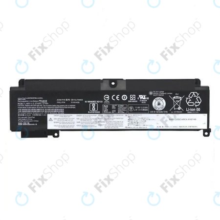 Lenovo ThinkPad T470s - Batterie 00HW024 2065mAh