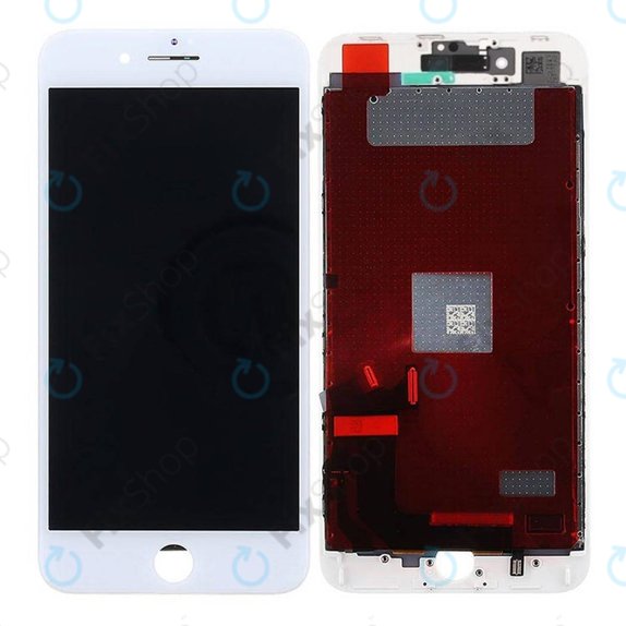 Écran pour iPhone 8 Plus, White, Tactile avec cadre