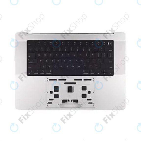 Cadre supérieur clavier pour MacBook Pro 14", A3112 (2024), avec clavier US et batterie, Silver, 661-42513, Genuine Apple