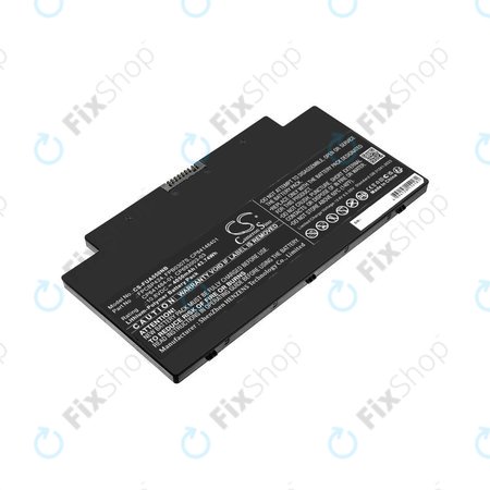 Batterie pour Fujitsu Lifebook AH77, A556, A3510, U536, 4050mAh, Li-Pol, 10.8V, CP641484-01, HQ