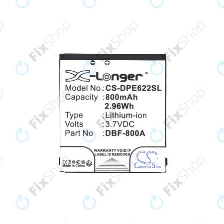 Batterie pour Doro PhoneEasy 2314, 2315, 1360, 520, 800mAh, Li-Ion, 3.7V, DBF-800A, HQ