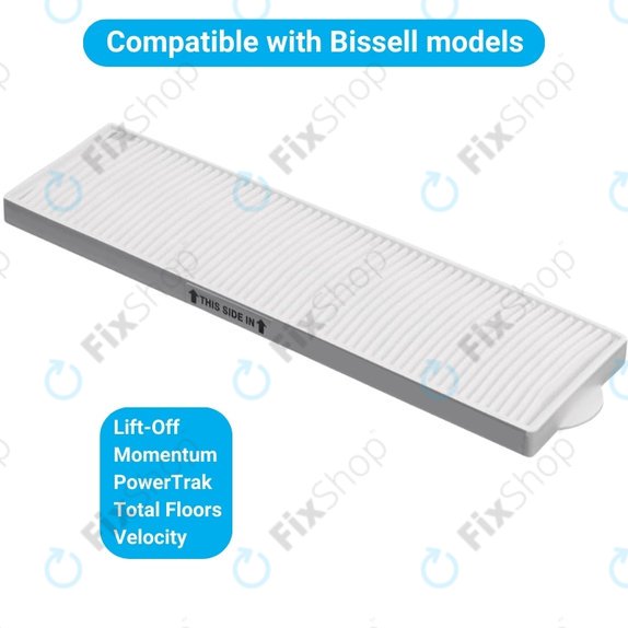 Bissell Lift-Off, Momentum, PowerTrak, Total Floors, Velocity - Style de filtre 8 et 14