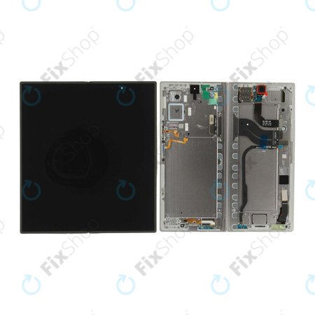 Samsung Galaxy Z Fold 7 F966B - Écran LCD + Écran tactile + Cadre (Silver Shadow) OLED