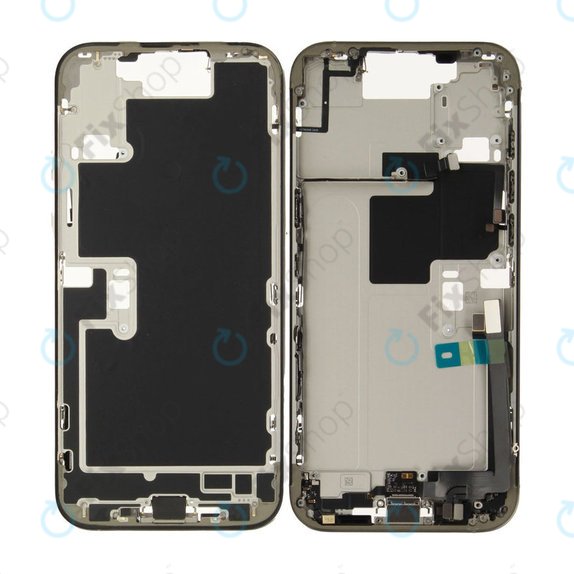Cadre central avec batterie pour iPhone 16 Pro Max | Natural Titanium | ZD076-00696 | Genuine Apple