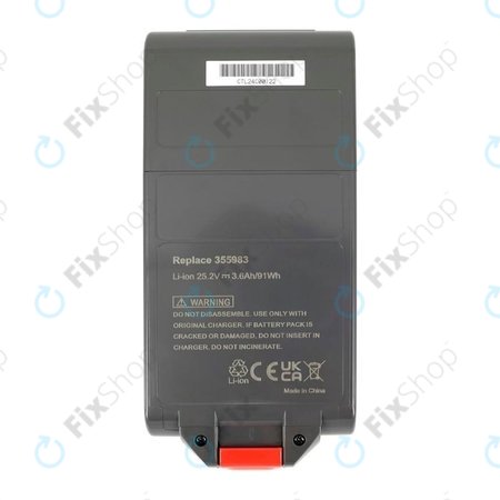 Dyson V11, V15, V15s, Outsize - Batterie SV15, SV18, 970938-01 Li-Ion 25.2V 3600mAh
