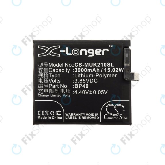 Xiaomi Mi 9T Pro - Batterie BP40 3900mAh HQ