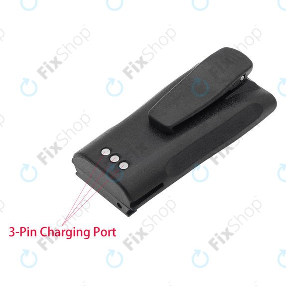 Batterie pour Motorola CP, EP, GP, 2600mAh, Li-ion, 7.4V, NNTN4496, HQ