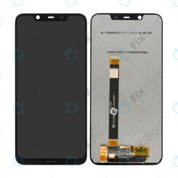 Nokia 8.1 (Nokia X7) - Écran LCD + Écran tactile (Noir)