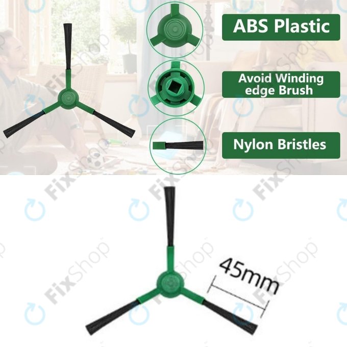 Brosse latérale, 2 pièces pour iRobot Roomba Max 705, Plus 504, 505