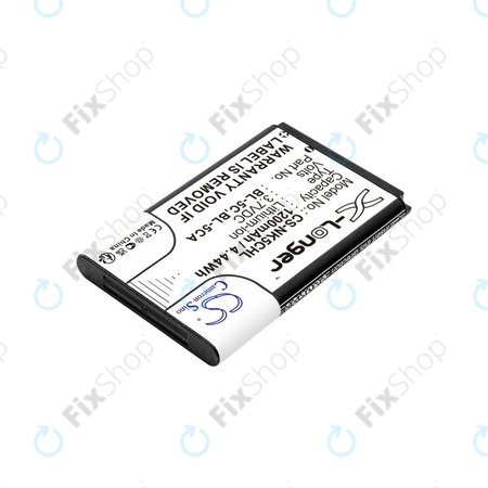Batterie pour Nokia 1208, 1110, 2310, 1200mAh, Li-ion, 3.7V, BL-5C, HQ