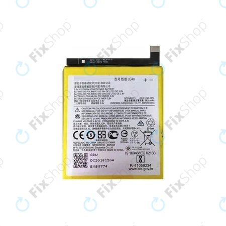 Motorola One (P30 Play) XT1941, G7 Play XT1952 - Batterie JE40 3000mAh