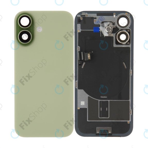 Verre de coque arrière pour iPhone 17, Sage, Pulled A