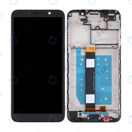 Motorola Moto E6 Play - Écran LCD + Écran tactile + Cadre (Noir) TFT
