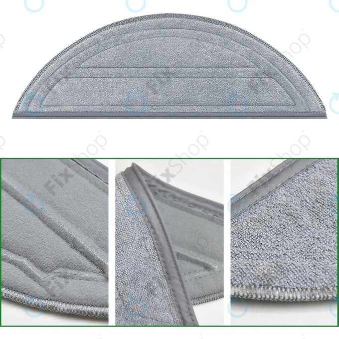 Chiffon de vadrouille, 2 pièces pour Xiaomi Roborock Saros 10