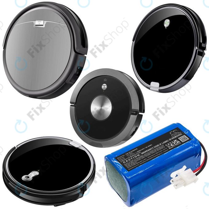 Batterie pour Concept VR2000, Zaco A4s, A6, A8s, A9s, 2600mAh, Li-Ion, 14.8V, 501929, HQ