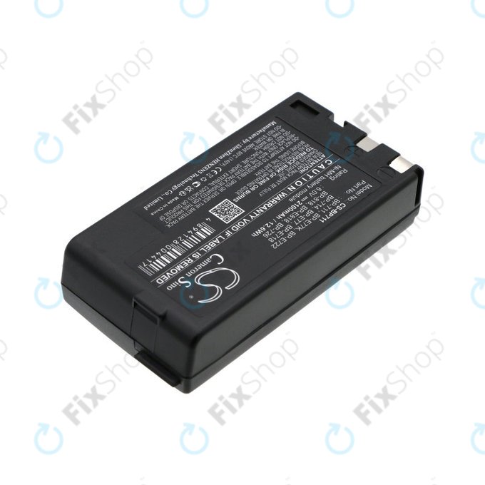 Batterie pour Canon E06, Canon E07, 2100mAh, Ni-MH, 6V, BP-711, HQ
