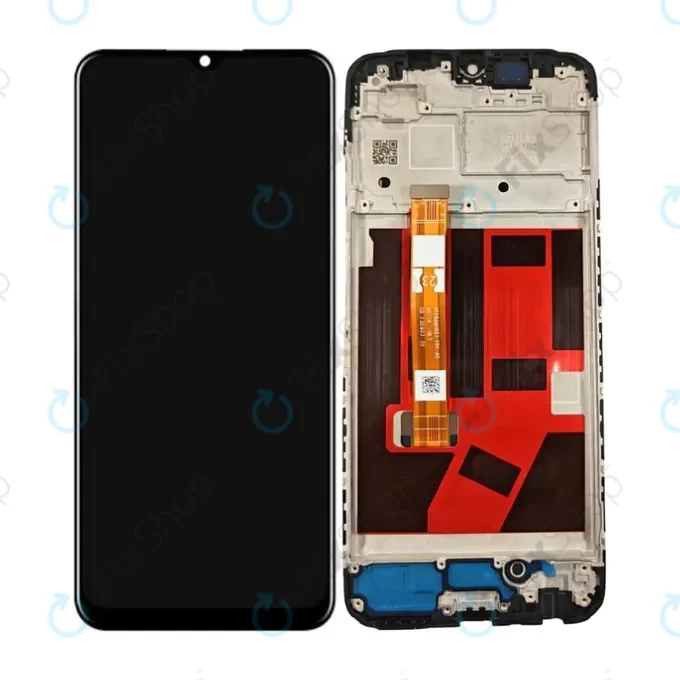 Oppo A38 CPH2579 - Écran LCD + Ecran Tactile + Cadre (Glowing Black) TFT
