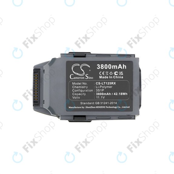 Batterie pour DJI Mavic Pro, 3800mAh, Li-Pol, 11.1 V, GP785075-38300DB, HQ
