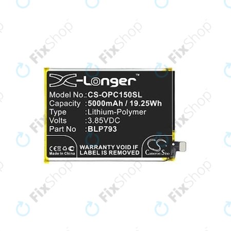 Realme C12 - Batterie BLP793 5000mAh HQ