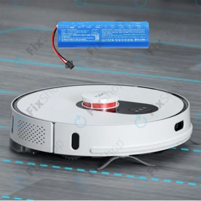 Xiaomi Roidmi EVE Plus, Viomi, Lydsto, Proscenic, Tefal - Batterie NR18650 M26-4S2P, SUN-INTE-181, H18650CH-4S2P Li-Ion 14.4V 6700mAh HQ