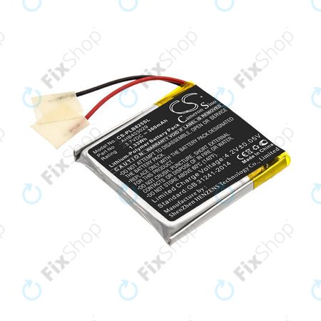 Batterie pour Plantronics Voyager Focus B825, 360mAh, Li-Pol, 3.7V, AHB403029, HQ