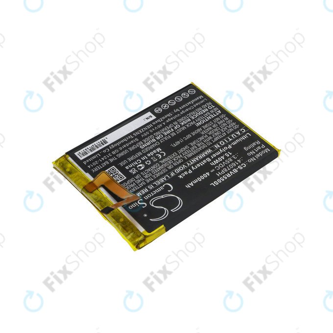 Batterie pour Blackview BV5500, 4000mAh, Li-Pol, 3.85V, 416078PH, HQ