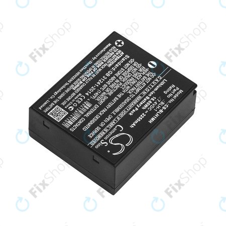 Batterie pour Olympus E-M1, 2250mAh, Li-Ion, 7.4V, BLH-1, HQ