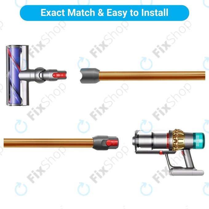 Dyson V12 - Tube d'aspiration (Orange)