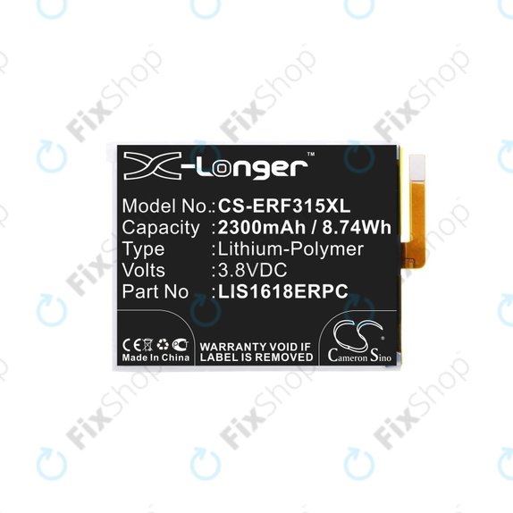Sony Xperia E5 F3311 - Batterie LIS1618ERPC 2300mAh HQ