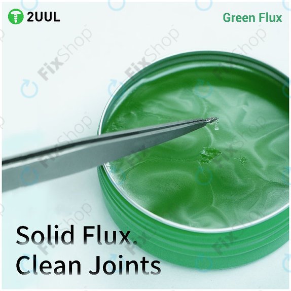 Flux de soudure, Vert, 2UUL SC18