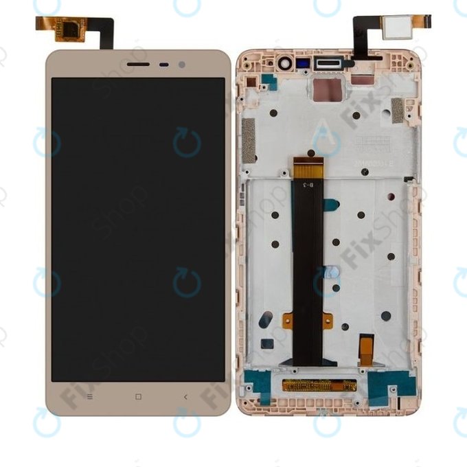 Xiaomi Redmi Note 3 - Écran LCD + Écran tactile + Cadre (Or)